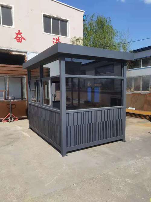 丹东旅游区配套设施一站式供应 金属岗亭、保安站台与移动公厕厂家直供